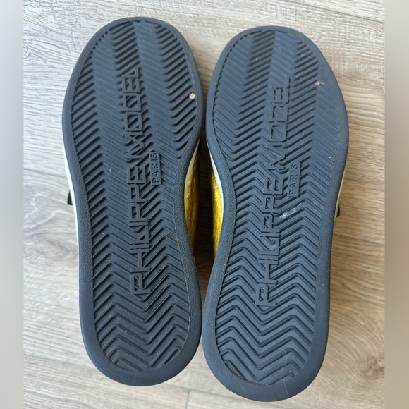Philippe Model Paris Gold Mid Rise Sneakers - 38 - Picture 5 of 5